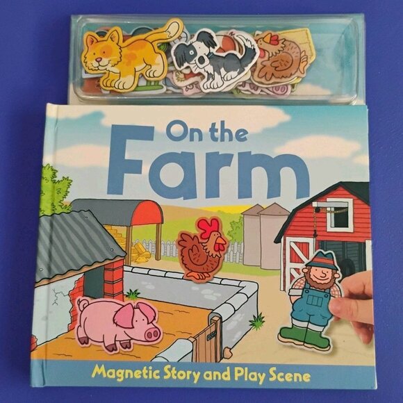 On the Farm by Erin Ranson Magnetic Story and Play Scene - Picture 1 of 6